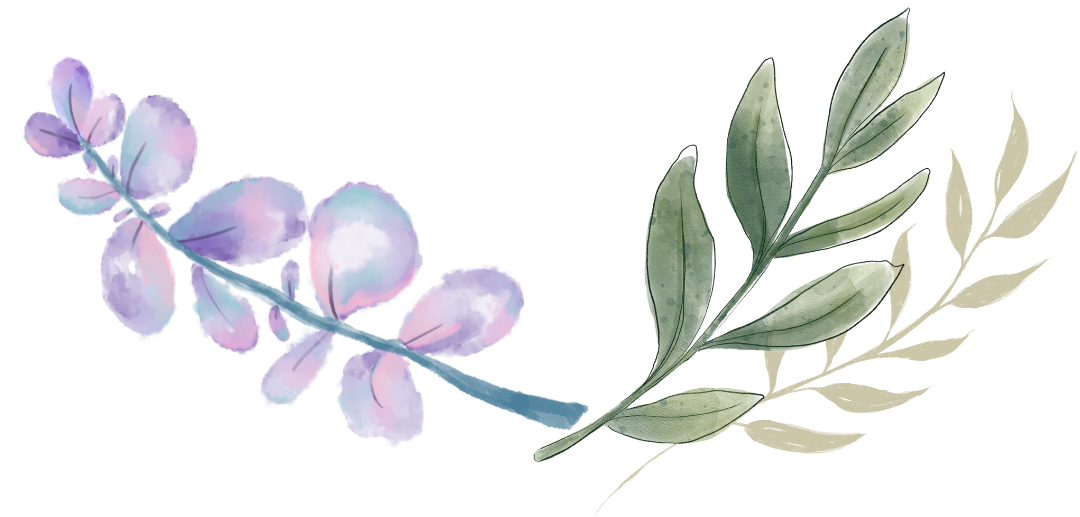 Decoración floral inferior